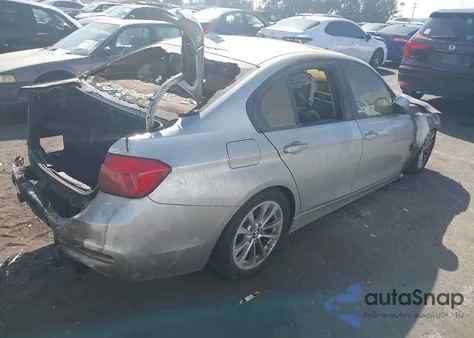 2017 BMW 320I from USA, damaged, VIN WBA8E1G32HNU15441